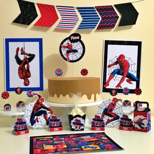 HOMEM ARANHA - Arquivos de Corte / Festa Pronta