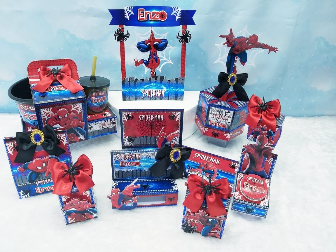 HOMEM ARANHA - Arquivos de Corte / Festa Pronta