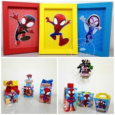 HOMEM ARANHA - Arquivos de Corte / Festa Pronta