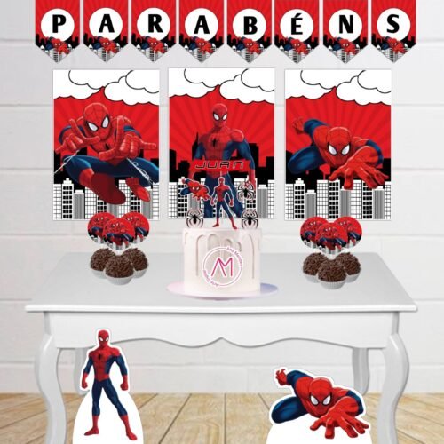 HOMEM ARANHA - Arquivos de Corte / Festa Pronta