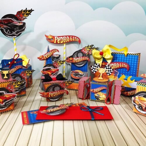 HOT WHEELS - Arquivos de Corte / Festa Pronta