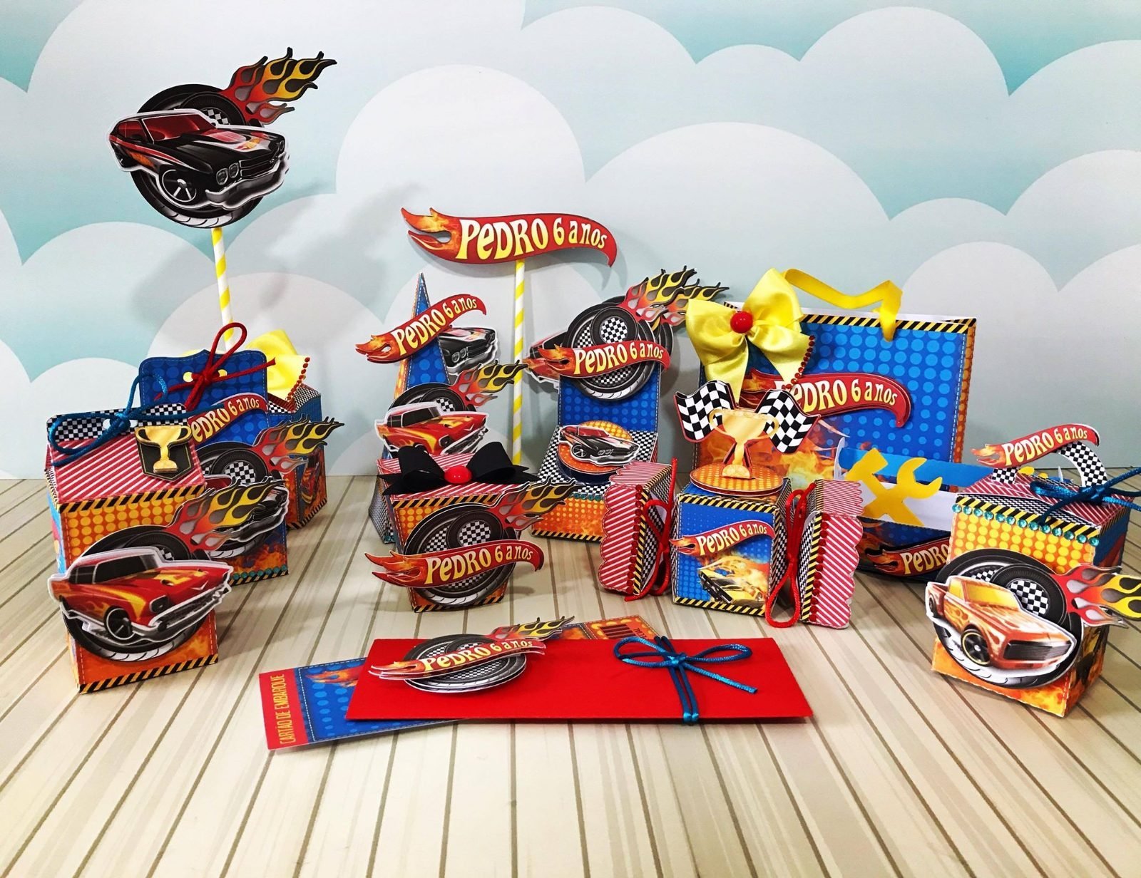 HOT WHEELS - Arquivos de Corte / Festa Pronta
