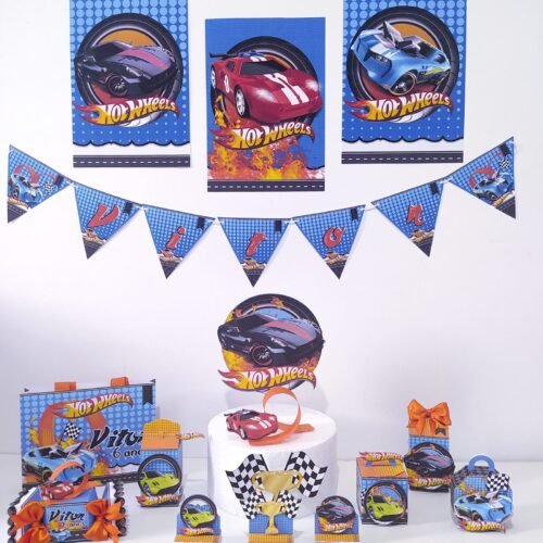 HOT WHEELS - Arquivos de Corte / Festa Pronta