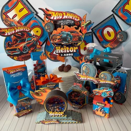 HOT WHEELS - Arquivos de Corte / Festa Pronta