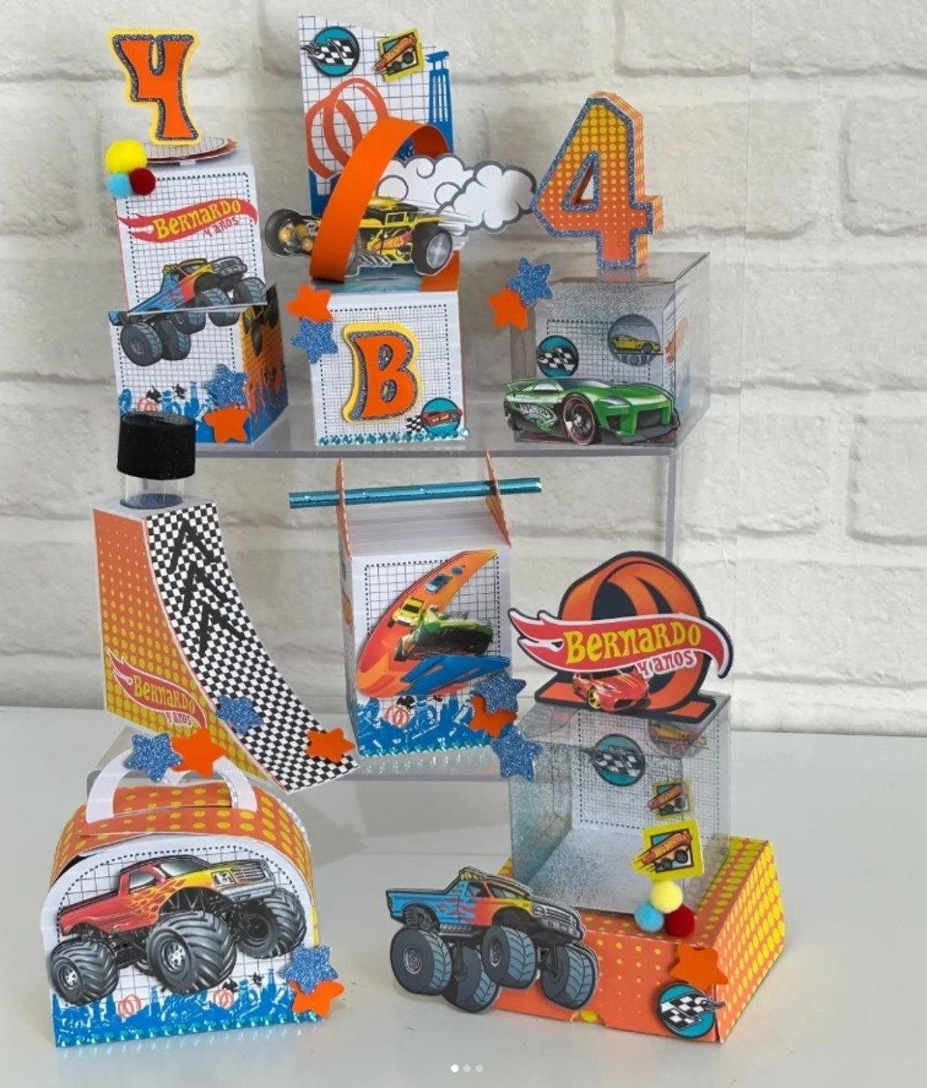 HOT WHEELS - Arquivos de Corte / Festa Pronta