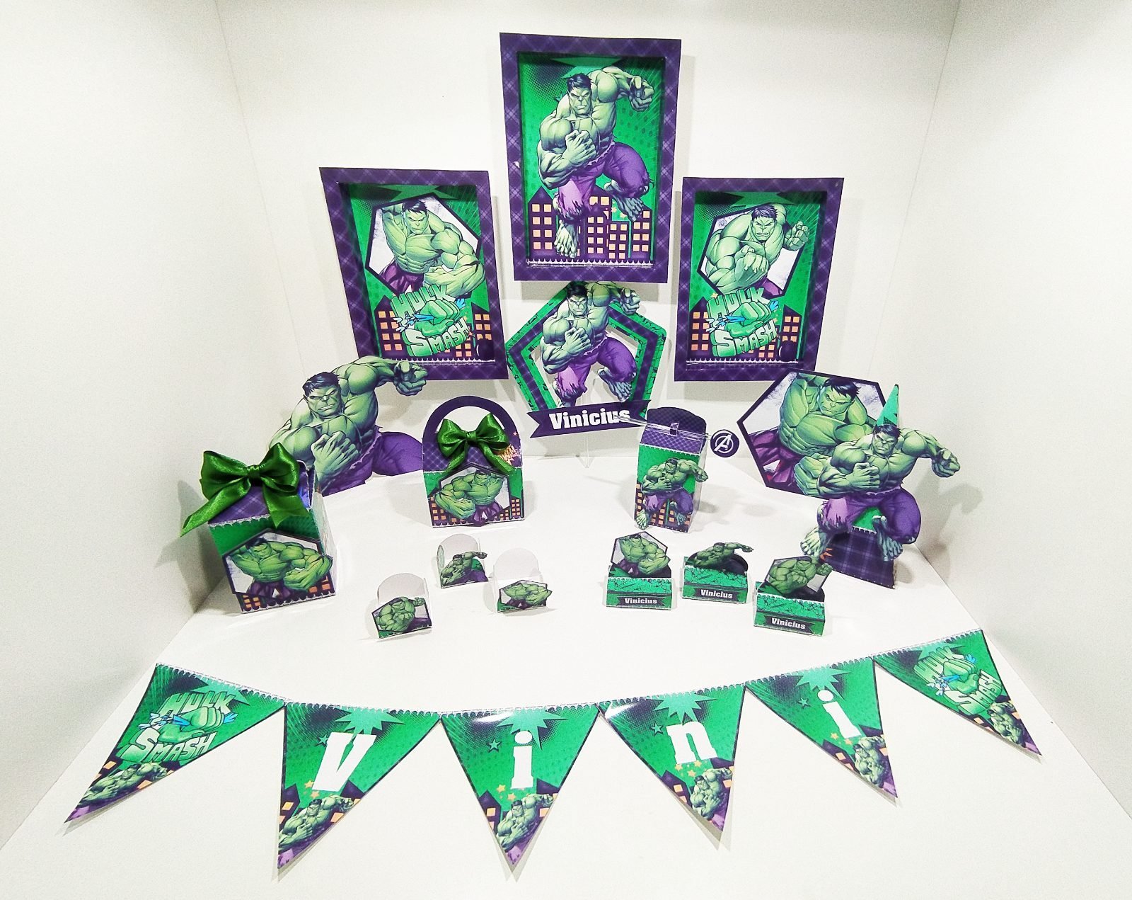 HULK - Arquivos de Corte / Festa Pronta