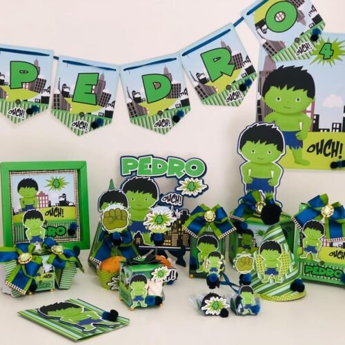 HULK - Arquivos de Corte / Festa Pronta