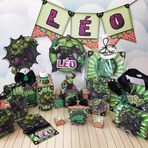 HULK - Arquivos de Corte / Festa Pronta