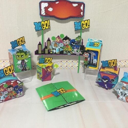 JOVENS TITÃS - Arquivos de Corte / Festa Pronta