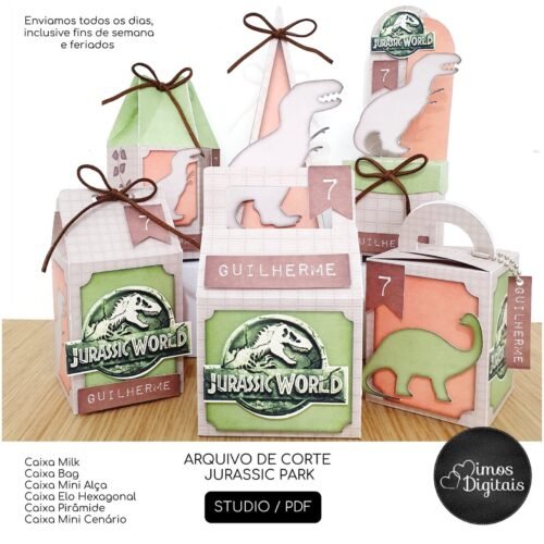JURASSIC PARK - Arquivos de Corte / Festa Pronta