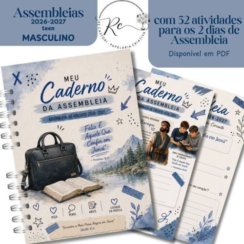 CIRCUÍTO DE ASSEMBLÉIA MASCULINO - Encadernação