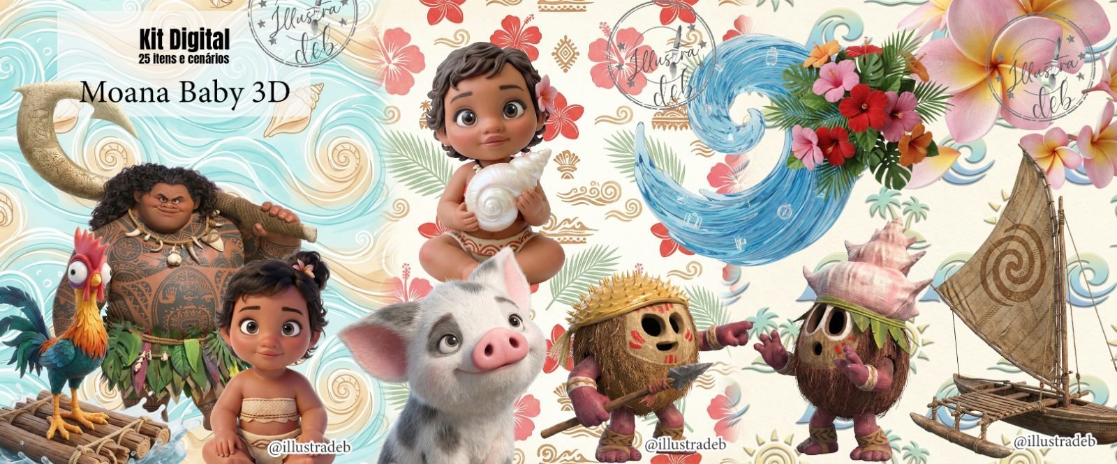 KIT DIGITAL MOANA BABY - Kit Digital