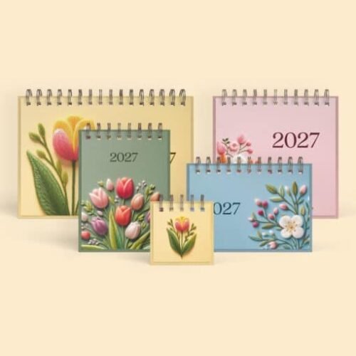 Coleção Flores e Bordados DIA – Calendário