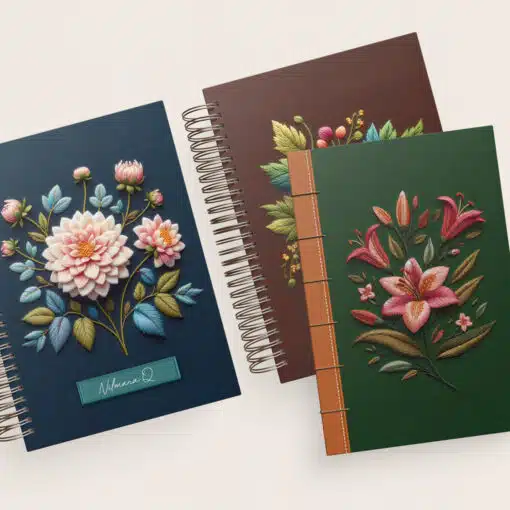 Coleção Flores e Bordados NOITE