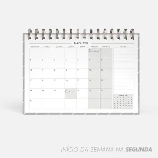 Calendário de mesa 2027 | A5 - Imagem 2