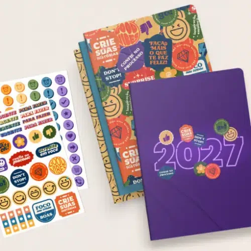 Coleção Stickers 2027 – Brochura