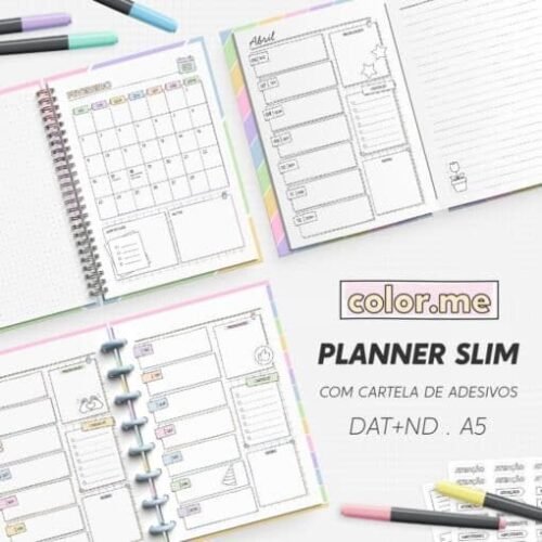 Planner Slim 2027 | Color.me – A5