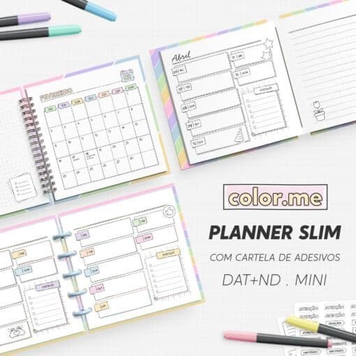 Planner Slim 2027 | Color.me – Mini