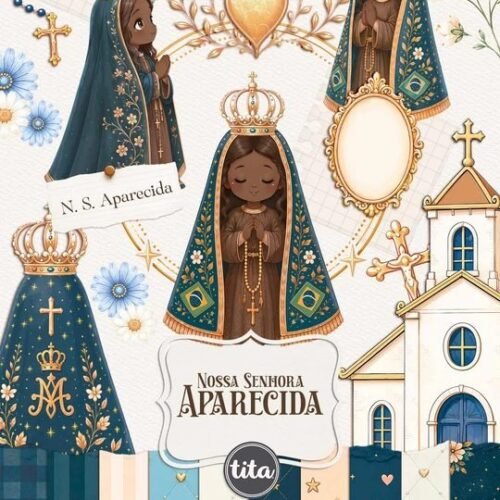 Santos – Nossa Senhora Aparecida – Ilustrações
