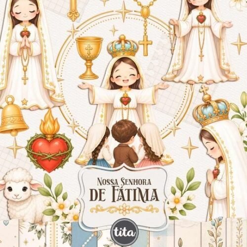 Santos – Nossa Senhora de Fátima – Ilustrações