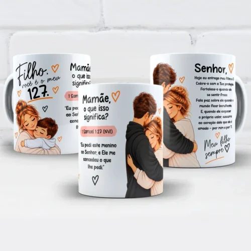 Arte Para Caneca Filho Você é o Meu 127 – Arquivo Digital Sublimação