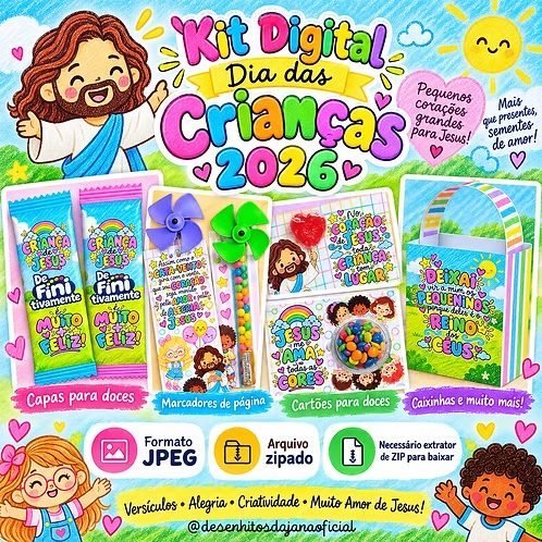 Kit Digital Dia das Crianças 2026