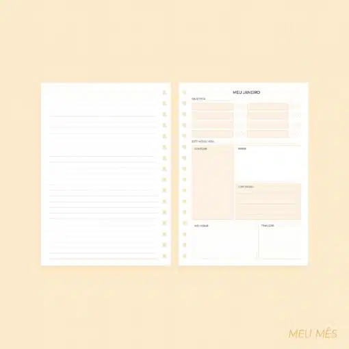 Planner 2027 | Datado – A5 - Imagem 2