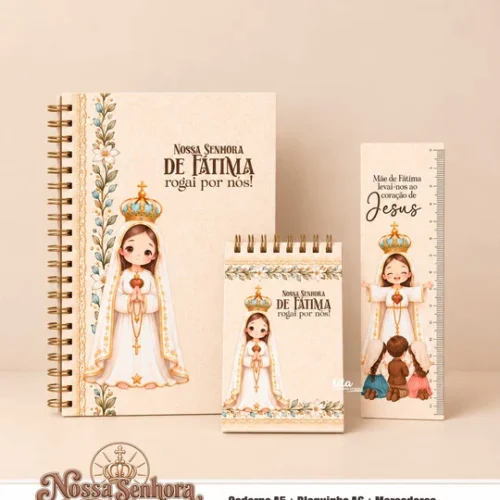 Santos – Nossa Senhora de Fátima – Encadernação