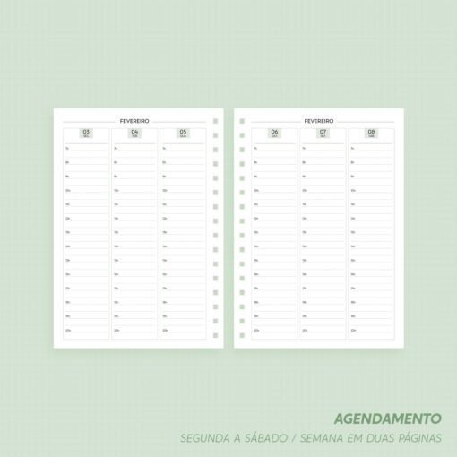 Agendamento Básico 2027 | Semanal – Datado – A5 - Imagem 2