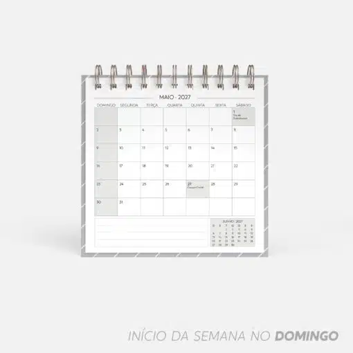 Calendário de mesa 2027 | Mini - Imagem 2
