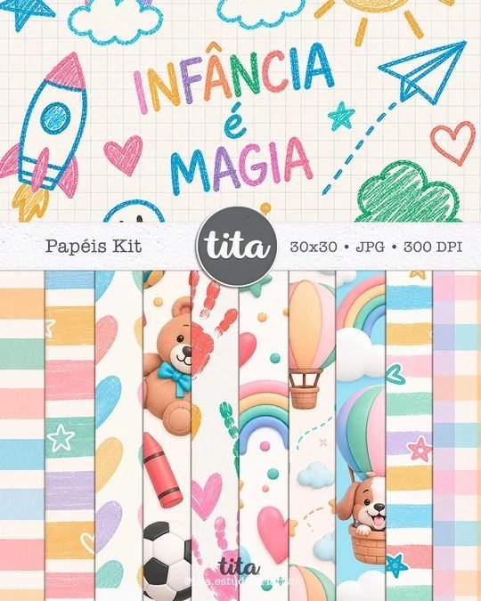 Dia das Crianças 2026 – Combo Ilustrações - Imagem 3