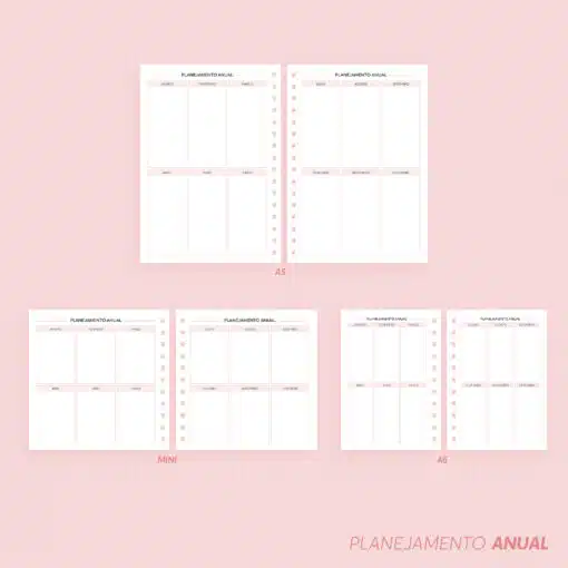 Planejador Mensal 2027 | Datado – A5, A6 e Mini - Imagem 3