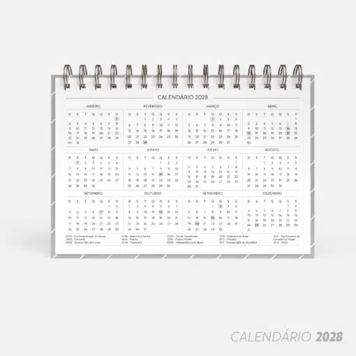 Calendário de mesa 2027 | A5 - Imagem 5
