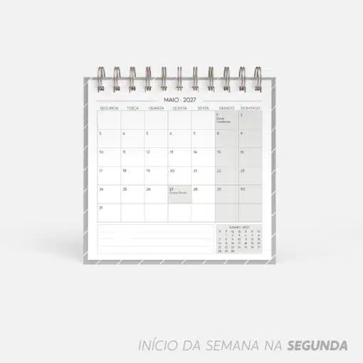 Calendário de mesa 2027 | Mini - Imagem 4