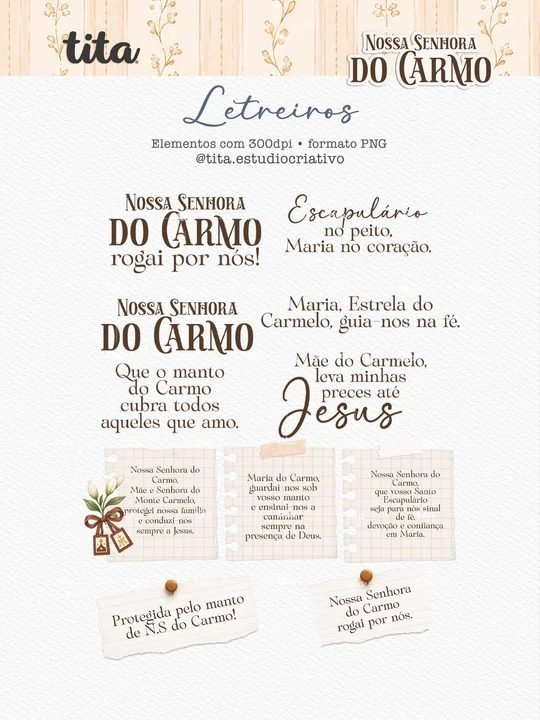 Santos – Nossa Senhora do Carmo – Ilustrações - Imagem 6