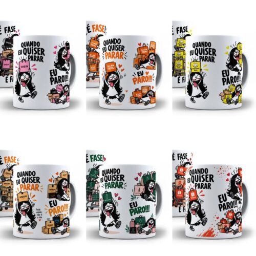 ARTE CANECA EU SEI ME CONTROLAR QUANDO EU QUISER EU PARO